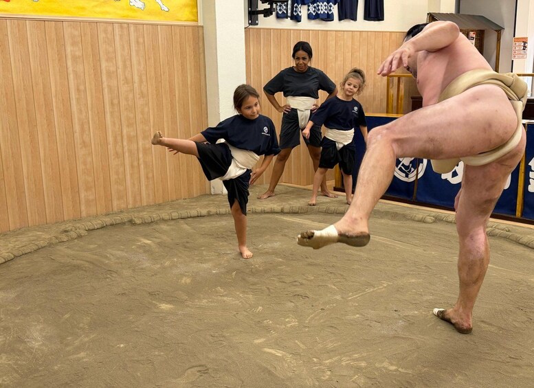 Picture 54 for Activity Tokyo Sumo Experience: Local, Family-Friendly, Kids Welcome 2