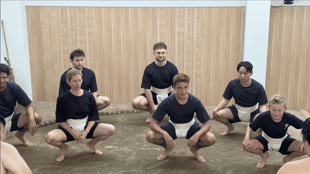 Picture 25 for Activity Tokyo Sumo & Food: Wear a Mawashi on a Real Clay Ring! 2