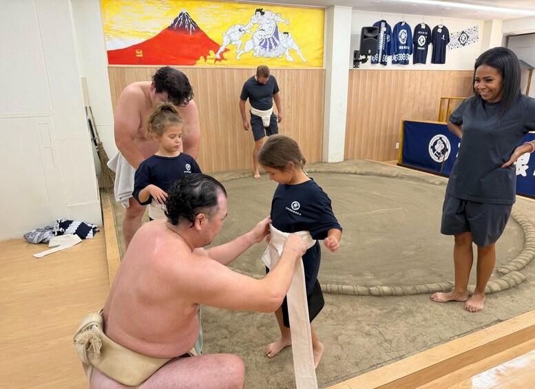 Picture 52 for Activity Tokyo Sumo Experience: Local, Family-Friendly, Kids Welcome 3