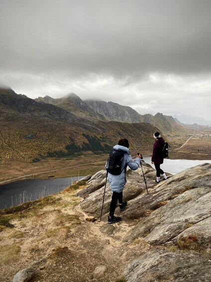 Picture 19 for Activity Lofoten Islands: Guided Hiking Into the Wilderness - Uphill 5