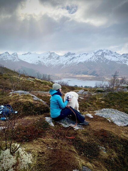 Picture 20 for Activity Lofoten Islands: Guided Hiking Into the Wilderness - Uphill 3