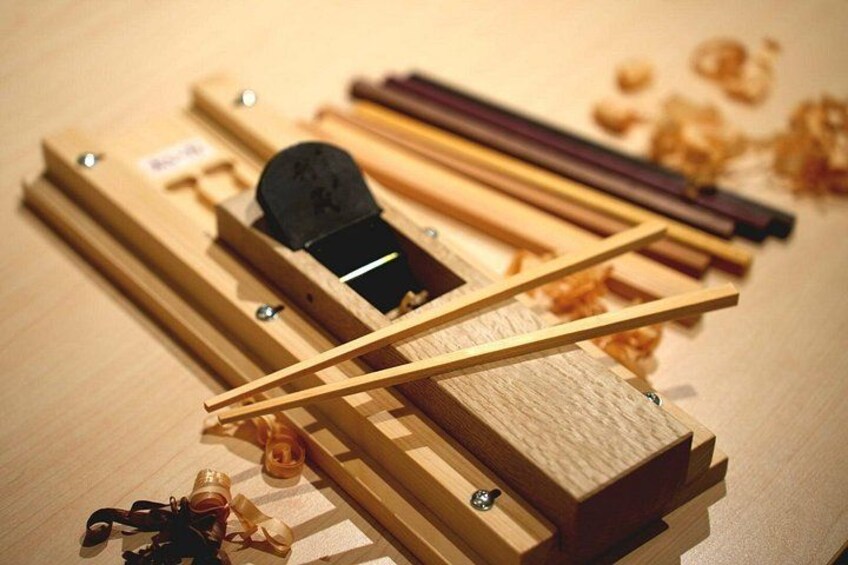 Chopstick Making Workshop Osaka 1