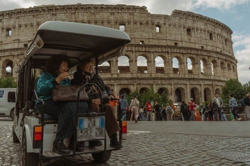 Private Rome Express 1 Hour Golf Cart Ride 1