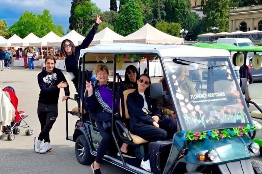 Private Rome Express 1 Hour Golf Cart Ride 2