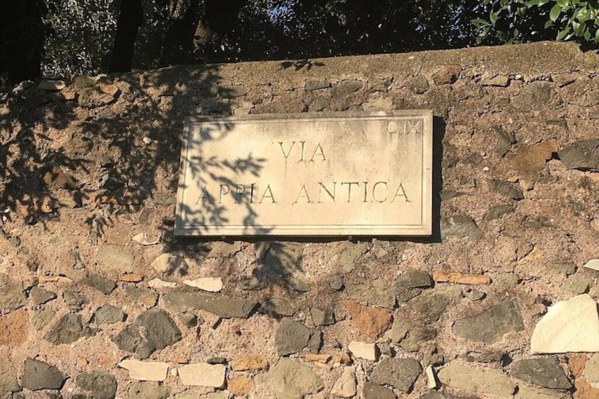 Ancient Appian Way and Winery tour 1