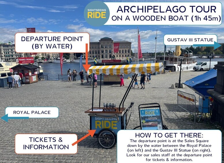 Picture 7 for Activity Stockholm: Guided Archipelago Tour by Classic Wooden Boat 2