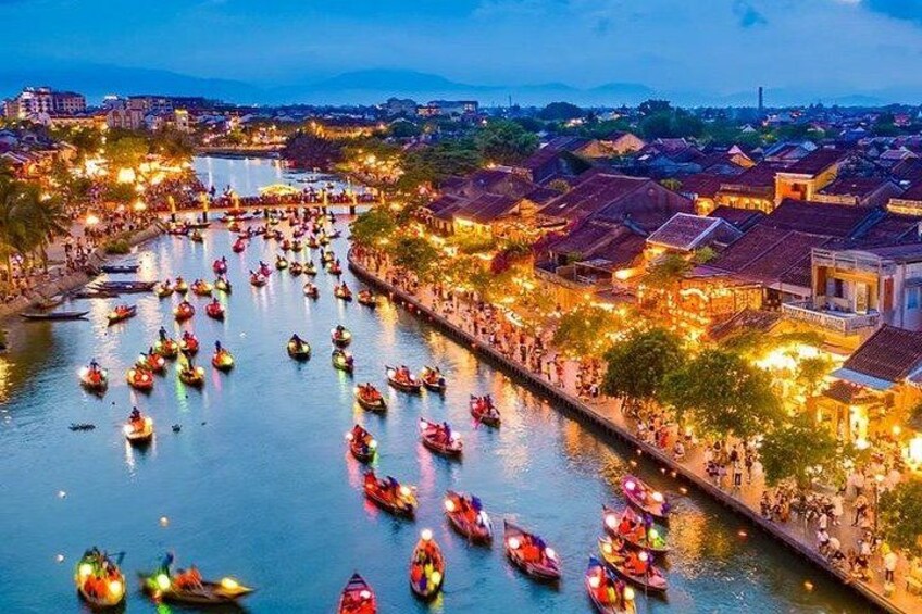 Explore Hoi An Ancient Town and Coconut Forest by Basket Boat 3