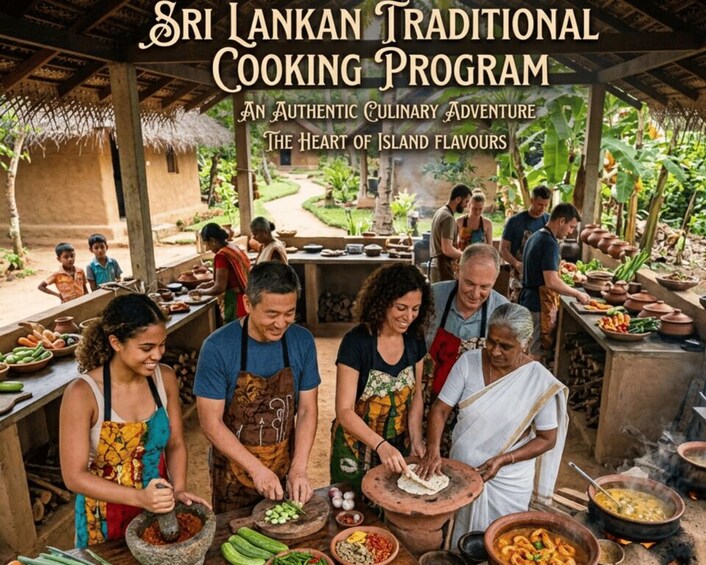 Kandy: Eco Village Tour with Cooking Program 1