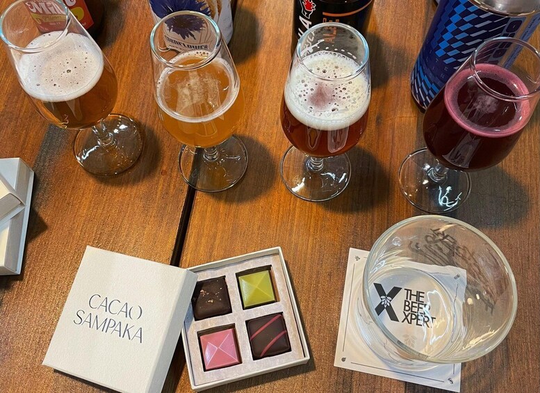 Madrid: Sensory Tasting of Premium Spanish Chocolates and Craft Beers 2