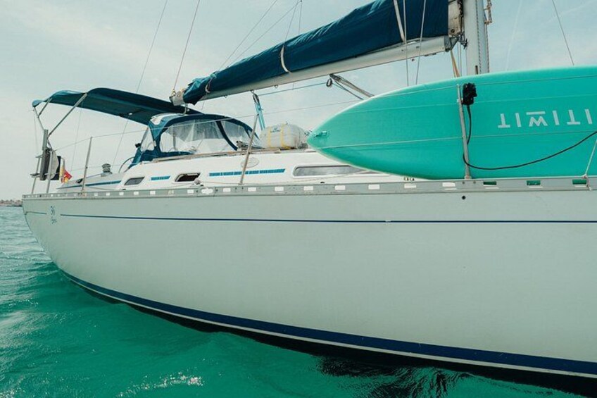 Private sailing around southern Ibiza 2