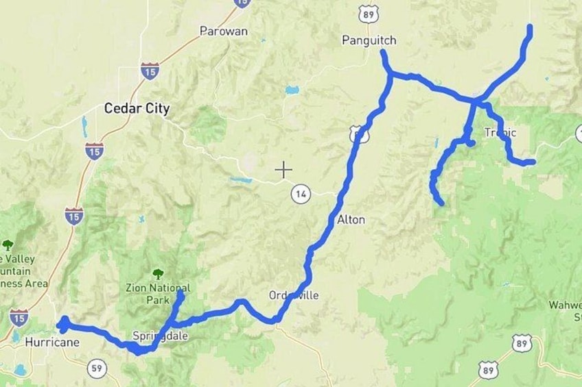 Self-Guided Audio Driving Tour in Zion & Bryce Canyon 3