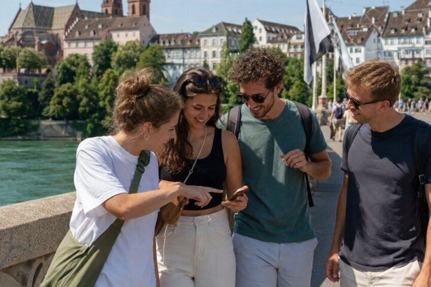 Self Guided Secrets of Basel Exploration Game Tour 1