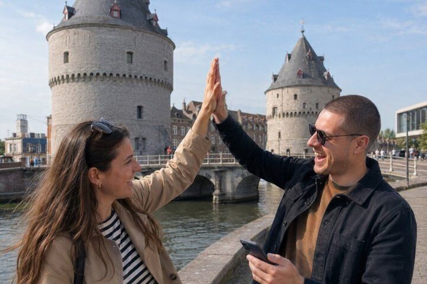 Self Guided Secrets of Kortrijk Exploration Game Tour 1