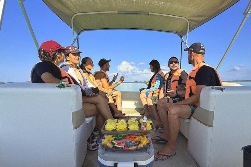 Bacalar Tour from Costa Maya Visit the Lagoon of Seven Colors 4