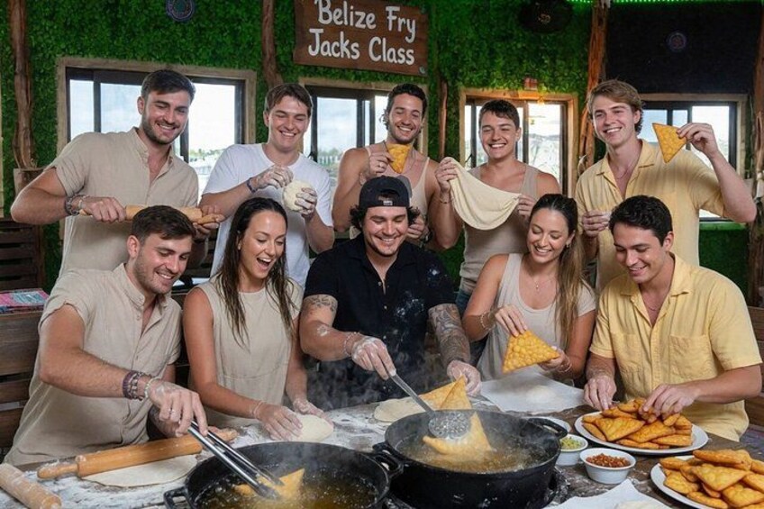Overwater Fry Jacks Cooking Class at The Mayan 2
