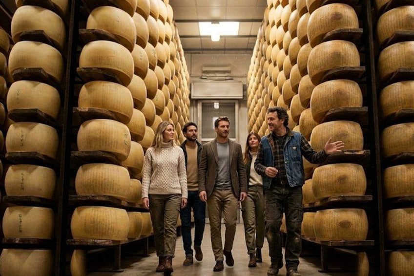 From Milk to Wheels: Parmesan Tour and Tasting in Parma 1