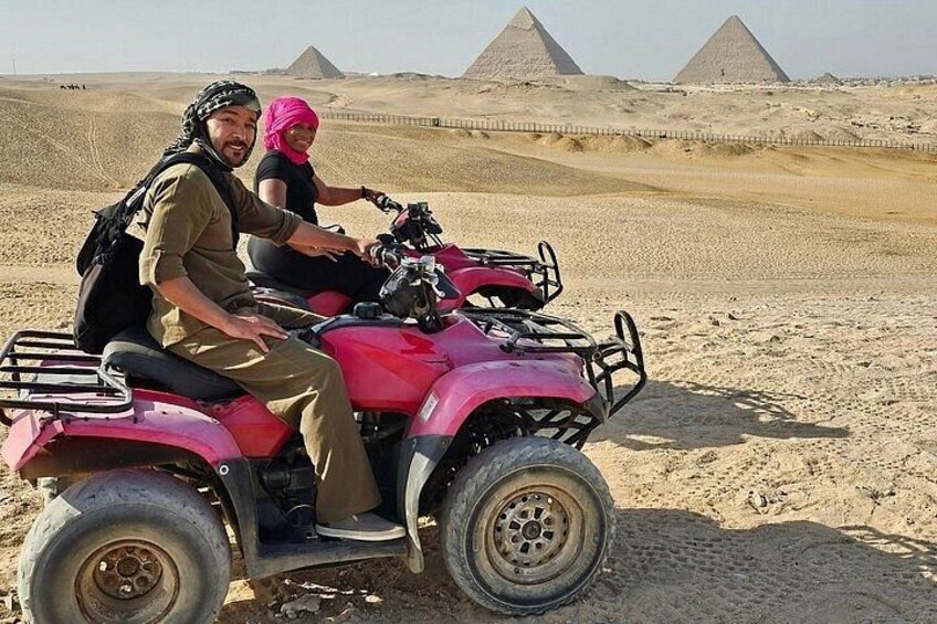 Quad Bike ATV and Nile Dinner Cruise with Belly dancer show 1