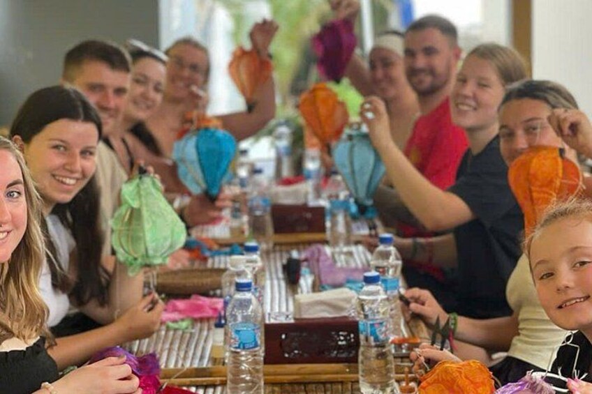 Hoi An Basket Boat Ride and Lantern Making Class by Phu Lanh 5