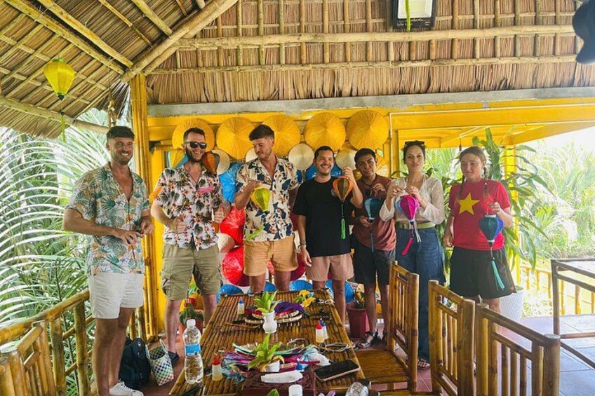 Hoi An Basket Boat Ride and Lantern Making Class by Phu Lanh 4