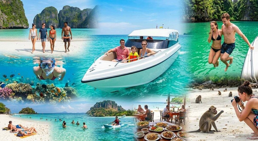 Phuket : Phi Phi, Maya Bay & Bamboo Island Speedboat Trip 1