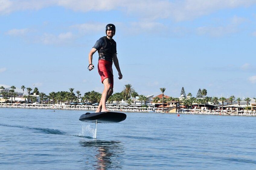 eFoil lesson in Larnaka Cyprus 1
