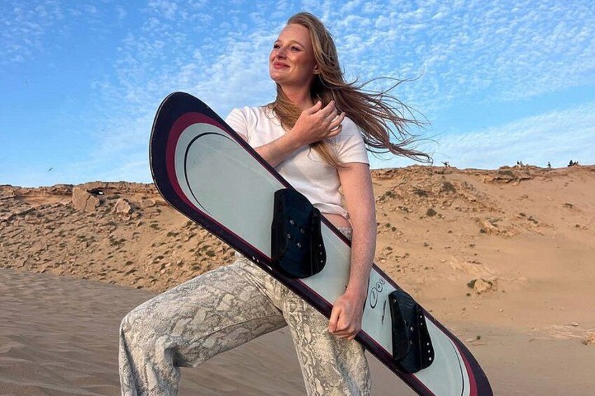 Sandboarding Adventure in Tamri Dunes Experience Near Agadir 4