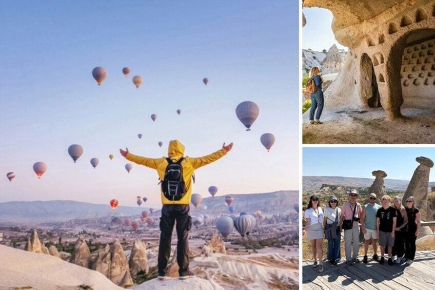 Cappadocia Legends 3-Day Tour from Istanbul & Balloon Ride Option 1