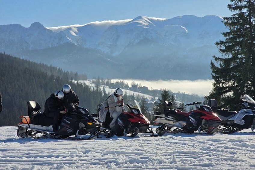 Tatra Mountains Snowmobile or Quad Adventure from Zakopane 4