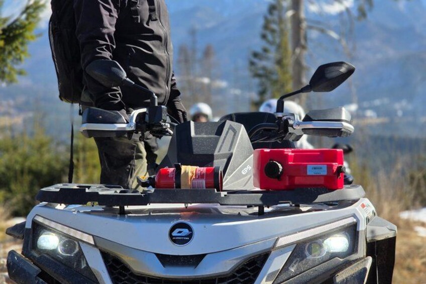 Tatra Mountains Snowmobile or Quad Adventure from Zakopane 3