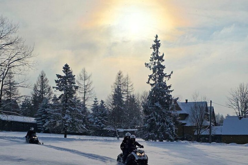 Tatra Mountains Snowmobile or Quad Adventure from Zakopane 5