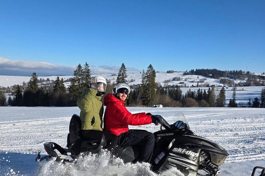 Tatra Mountains Snowmobile or Quad Adventure from Zakopane 3