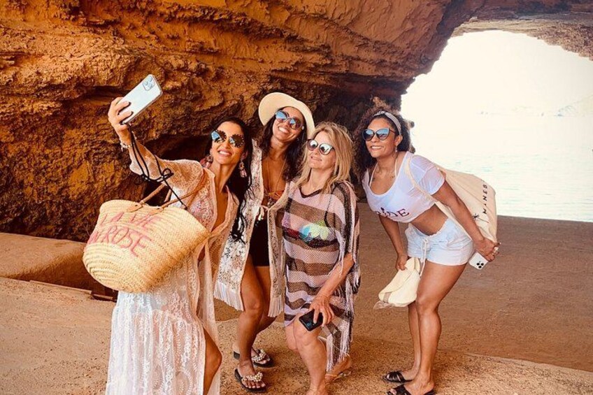 Ibiza Jeep Wrangler Tour Hidden Beaches Snorkeling and Caves 4