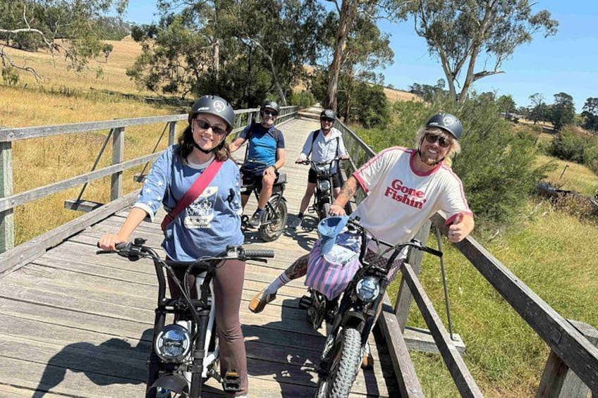 Yarra Valley Rail Trail E-Ride and Luncheon eXperience 1