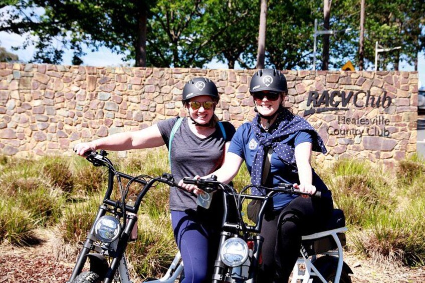 Healesville e-Ride, Bar Hop and Dinner eXperience 1