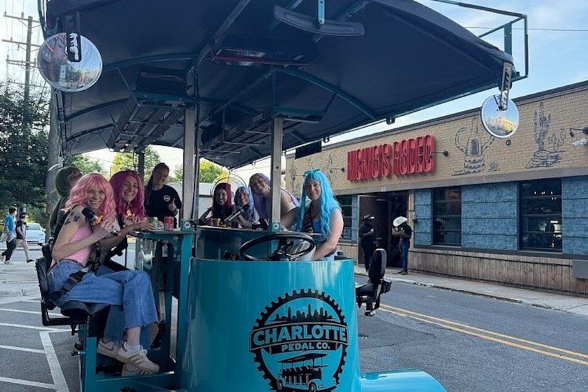 Charlotte Pedal Co-Charlotte's Local Party Bike Experience! 1