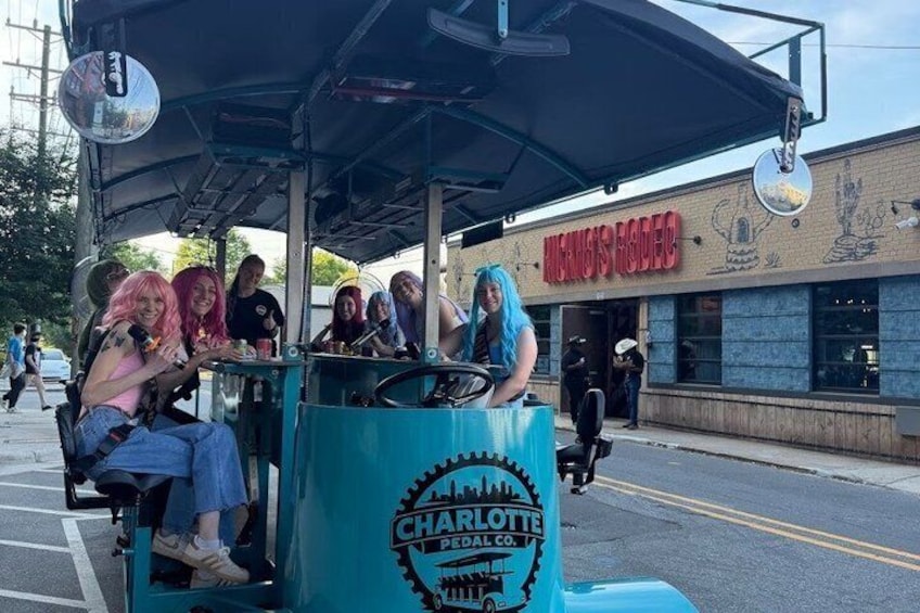Charlotte Pedal Co-Charlotte's Local Party Bike Experience! 1