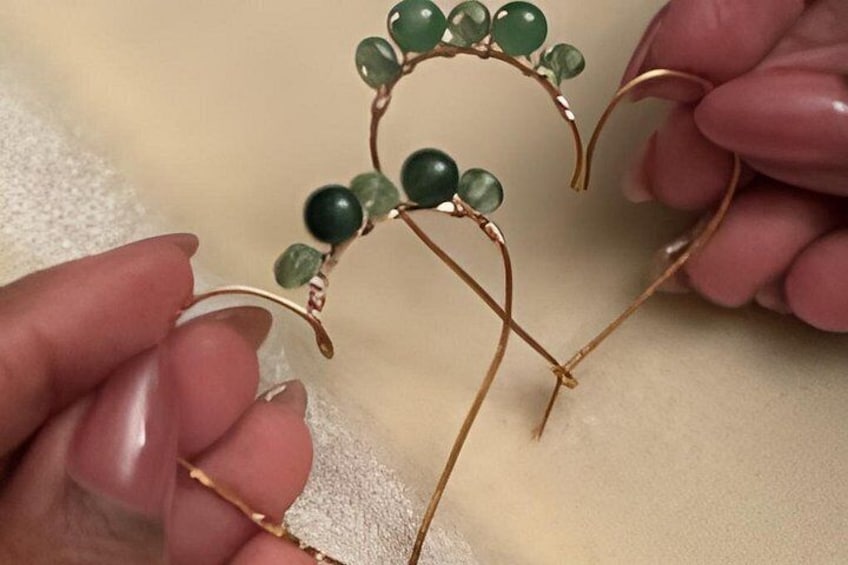 Drop Earrings Jewelry Making Class in Brooklyn 3