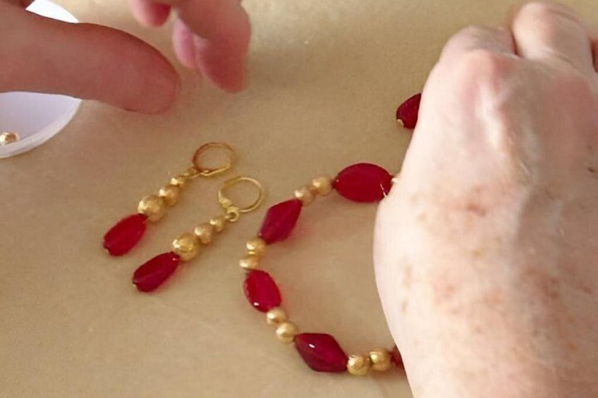 Drop Earrings Jewelry Making Class in Brooklyn 4