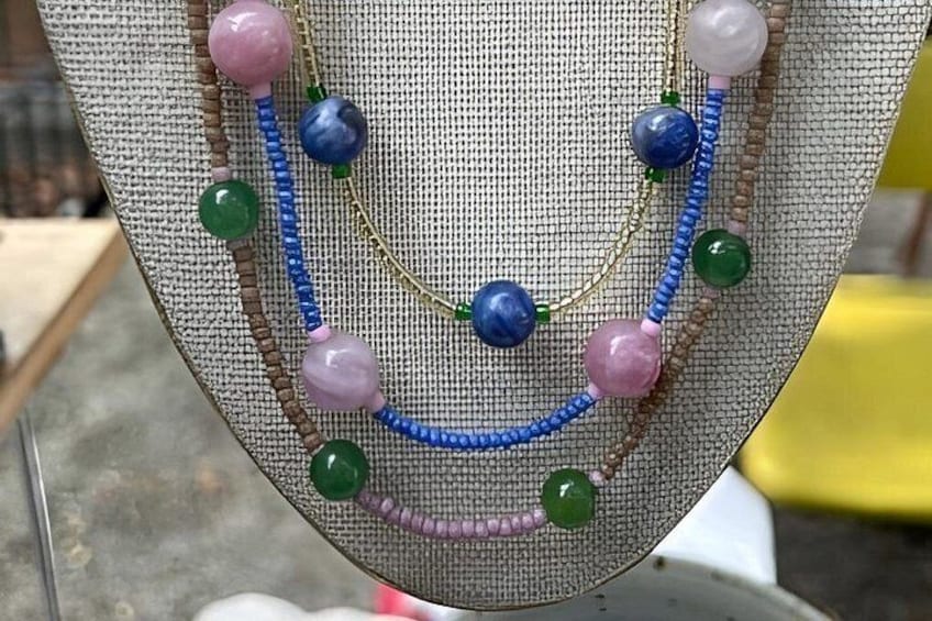 Necklace Jewelry Making Class in Brooklyn 4