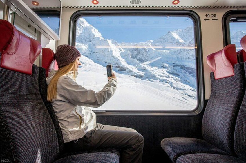 Jungfraujoch Top of Europe Ticket with Scenic Swiss Alps Railway 5