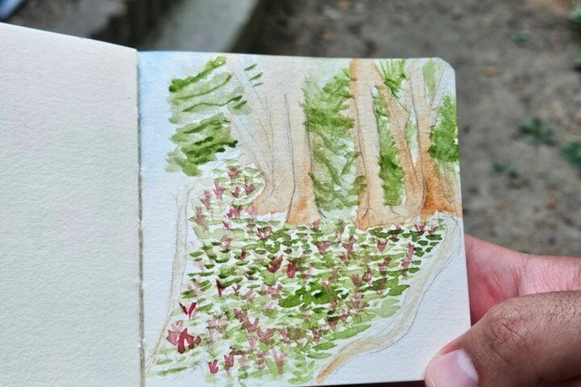 Kyoto On Location Watercolor Workshop 3