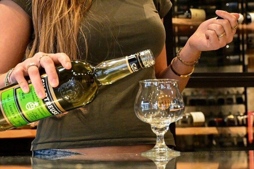 Immersive tasting of 3 Chartreuses in Nice 4