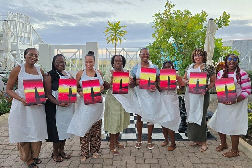 Painting Experience in Barbados with Local Artist 2