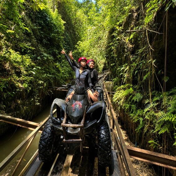 Picture 1 for Activity Ubud Barong ATV Ride, Jungle Club, and Silver Jewelry Class 2