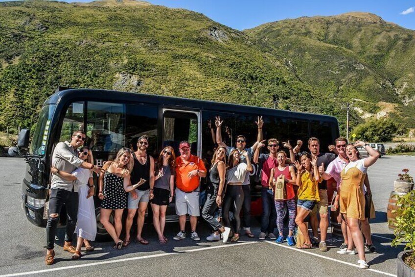 Hop on Hop off Wine Tours Bannockburn - departing Queenstown