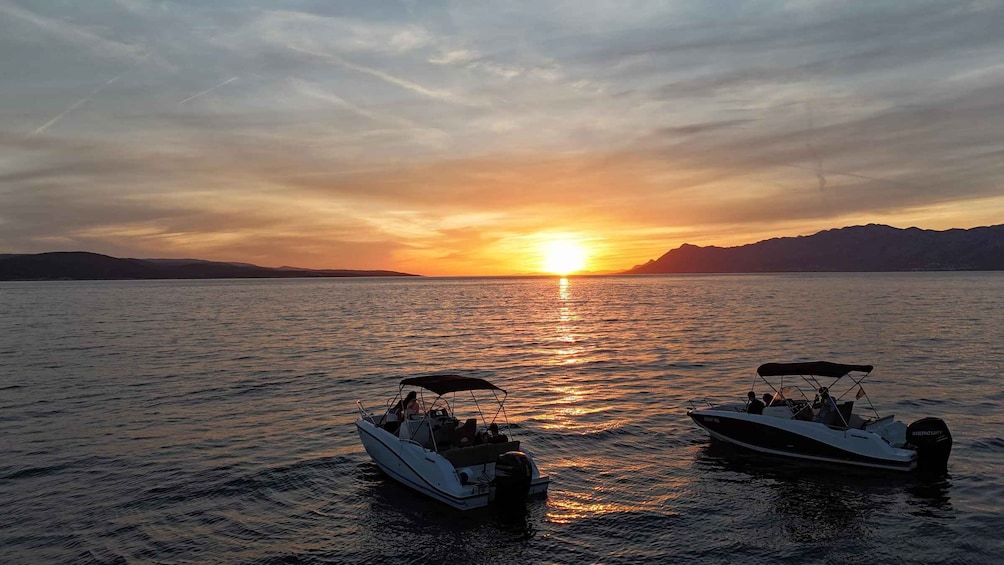 Picture 11 for Activity Makarska Sunset Boat Tour: Swim, Drone Pics, Quiz & Gifts! 3