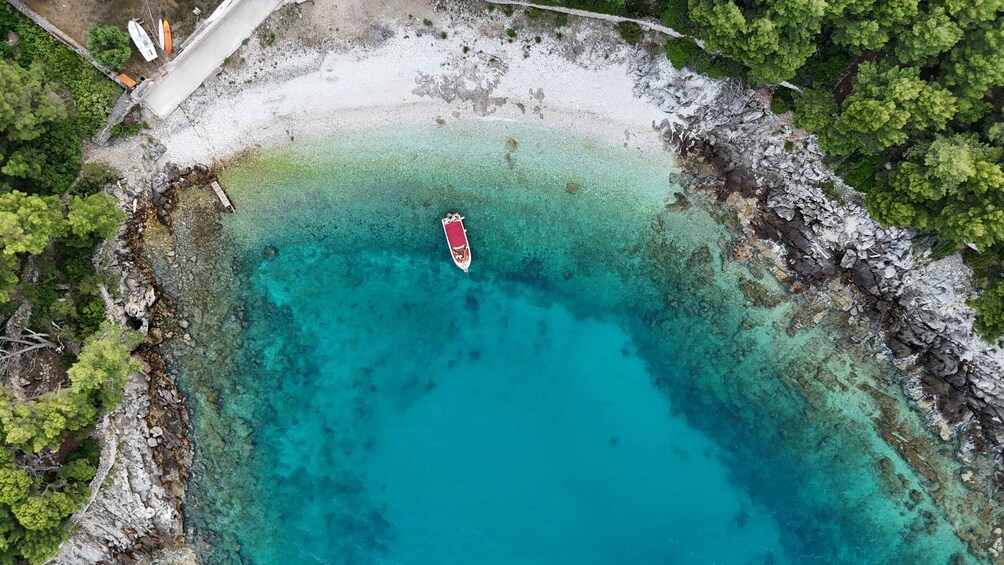 Picture 2 for Activity Makarska Sunset Boat Tour: Swim, Drone Pics, Quiz & Gifts! 2