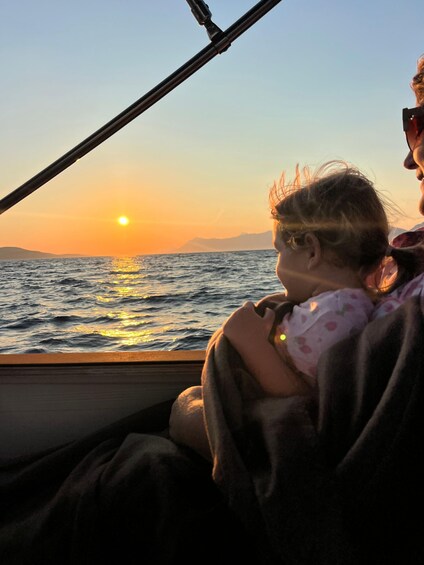Makarska Sunset Boat Tour: Swim, Drone Pics, Quiz & Gifts! 1