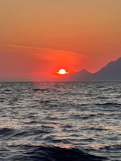 Picture 26 for Activity Makarska Sunset Boat Tour: Swim, Drone Pics, Quiz & Gifts! 4
