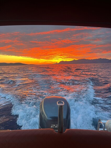 Picture 2 for Activity Makarska Sunset Boat Tour: Swim, Drone Pics, Quiz & Gifts! 3